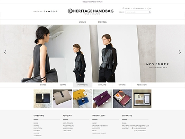 HERITAGEHANDBAG外貿(mào)商城網(wǎng)站建設(shè)項目 HERITAGEHANDBAG外貿(mào)商城網(wǎng)站建設(shè)項目